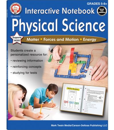 Cover for Schyrlet Cameron · Interactive Notebook: Physical Science, Grades 5 - 8 (Hardcover Book) (2018)