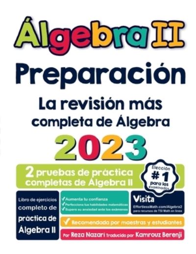 Cover for Reza Nazari · Álgebra II Preparación (Buch) (2023)