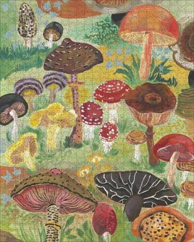Cover for Nathalie Lete · Nathalie Lete: Mushrooms 1,000-Piece Puzzle (Bok) (2021)