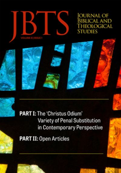 Cover for Daniel S. Diffey · Journal of Biblical and Theological Studies, Issue 6. 1 (Book) (2022)