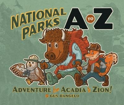 Cover for Mountaineers Books · National Parks A to Z (Hardcover Book) (2022)