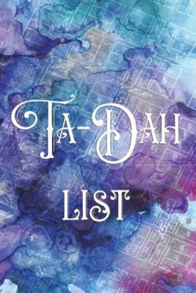 Cover for Legacy4life Planners · Ta-Dah List (Paperback Book) (2018)