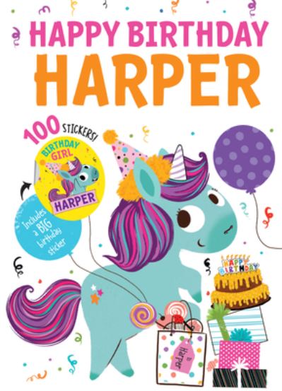 Cover for Hazel Quintanilla · Happy Birthday Harper (Hardcover Book) (2020)