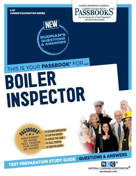 Cover for National Learning Corporation · Boiler Inspector (Paperback Book) (2018)