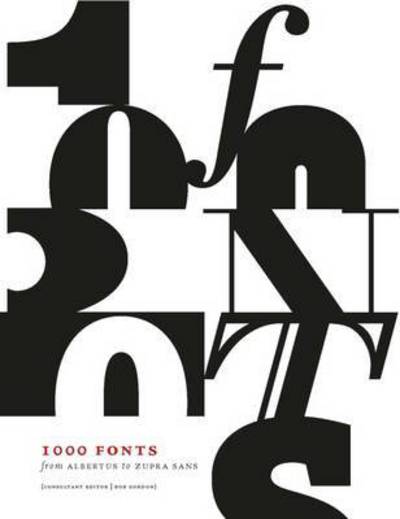 Cover for Bob Gordon · 1000 Fonts (Book) (2015)