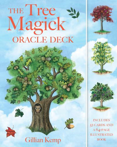 Cover for Gillian Kemp · The Tree Magick Oracle Deck: Includes 52 Cards and a 64-Page Illustrated Book (Bog) (2022)