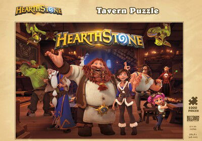 Hearthstone Tavern Puzzle - Blizzard Entertainment - Brætspil - Blizzard Entertainment - 9781945683879 - 22. august 2019