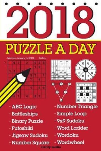 Cover for Clarity Media · Puzzle a Day 2018 (Taschenbuch) (2017)