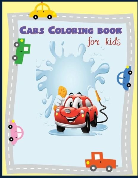 Cover for Master J Green · Cars Coloring book for kids (Pocketbok) (2017)