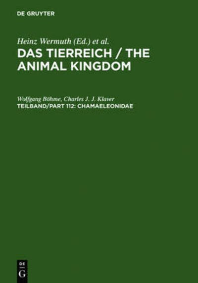 Cover for Böhme · Chamaeleonidae (Book) (1997)