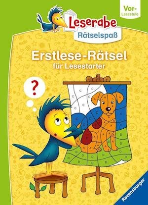 Cover for Tanja Bürgermeister · Ravensburger Leserabe Rätselspaß - Erstlese-Rätsel für Lesestarter ab 5 Jahren - Vor-Lesestufe (Pocketbok) (2022)