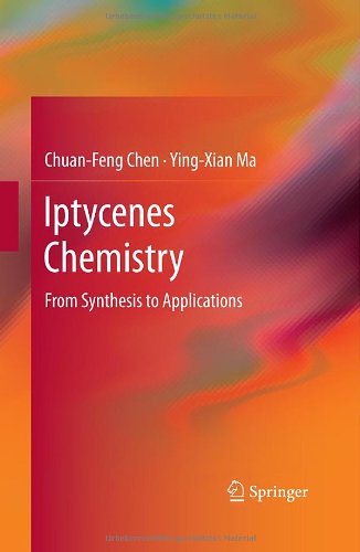 Cover for Chuan-Feng Chen · Iptycenes Chemistry: From Synthesis to Applications (Hardcover Book) [2013 edition] (2012)