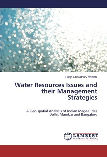 Cover for Pooja Chowdhary Mehtani · Water Resources Issues and Their Management Strategies: a Geo-spatial Analysis of Indian Mega-cities  Delhi, Mumbai and Bangalore (Paperback Book) (2014)