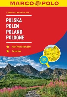 Cover for Marco Polo · Poland Marco Polo Road Atlas (Spiral Book) (2019)