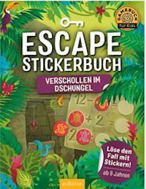 Escape-Stickerbuch - Verschollen im Dschungel - Philip Kiefer - Bøger - Ars Edition GmbH - 9783845844879 - 30. juni 2021