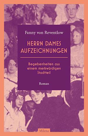 Cover for Fanny zu Reventlow · Herrn Dames Aufzeichnungen (Hardcover Book) (2022)