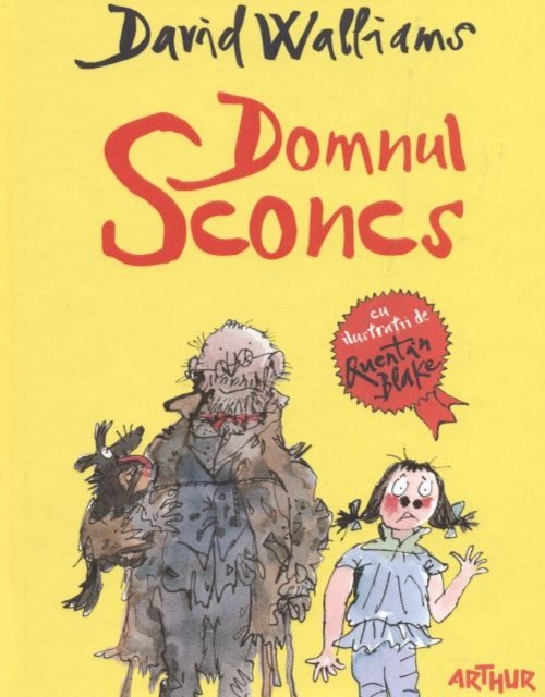 Cover for David Walliams · Domnul scones (Pocketbok)