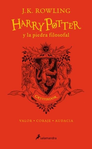 Cover for J.K. Rowling · Harry Potter y la piedra filosofal (20 Aniv. Gryffindor) / Harry Potter and the Sorcerer's Stone (Gryffindor) - HARRY POTTER (Gebundenes Buch) (2018)