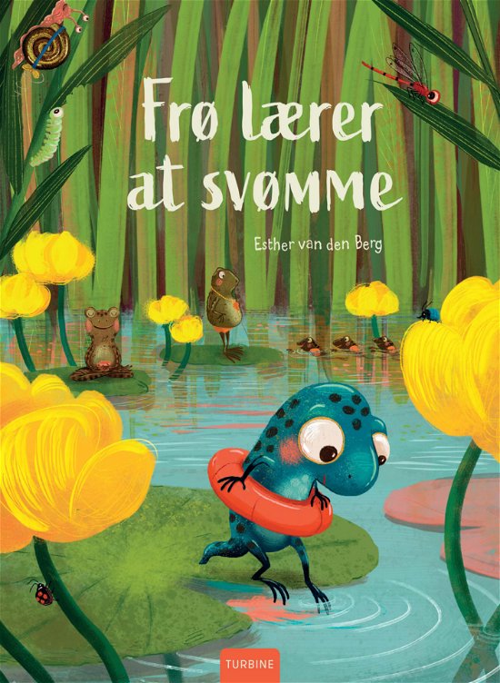Cover for Esther van den Berg · Frø lærer at svømme (Gebundenes Buch) [1. Ausgabe] (2021)