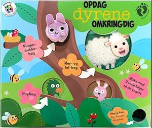 Cover for Globe · Curious Baby: Gaveæske - Opdag dyrene omkring dig (Book) [1st edition] (2023)