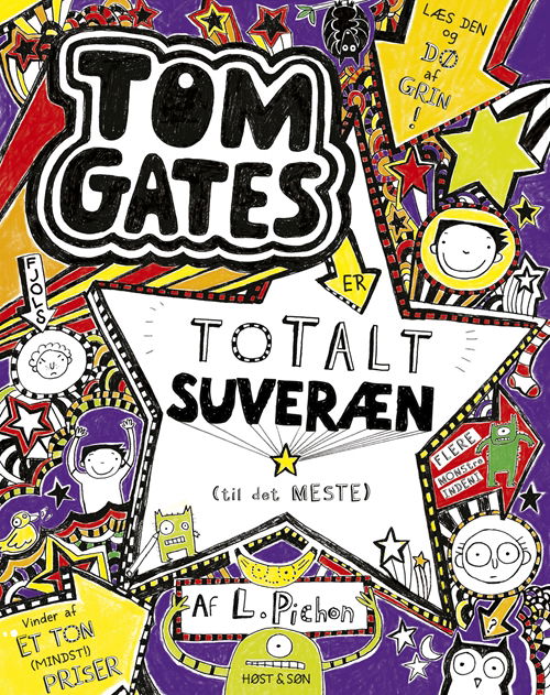 Cover for Liz Pichon · Tom Gates: Tom Gates 5 er totalt suveræn (til det meste) (Sewn Spine Book) [1st edition] (2018)