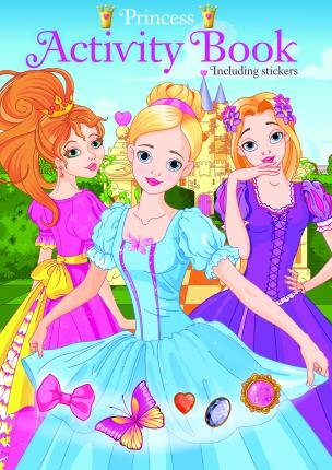 Cover for Princess Activity book inkl stickers (Buch) (2022)