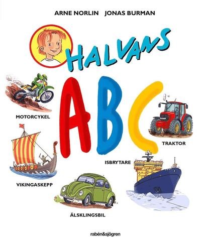 Cover for Jonas Burman · Halvan: Halvans ABC (Bound Book) (2016)