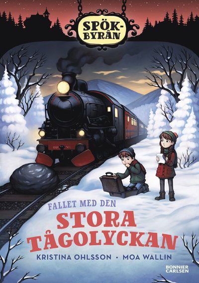 Cover for Kristina Ohlsson · Fallet med den stora tågolyckan (PDF) (2022)