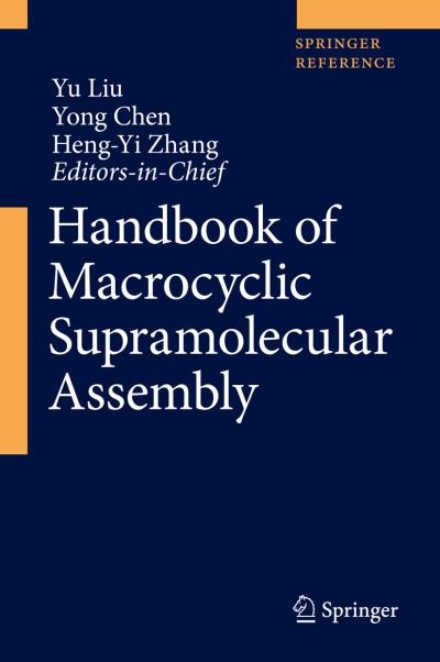 Cover for Yu Liu · Handbook of Macrocyclic Supramolecular Assembly (Paperback Bog) (2020)