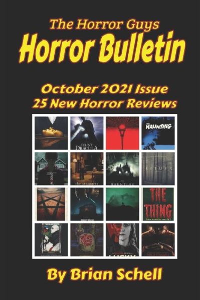 Cover for Brian Schell · Horror Bulletin Monthly October 2021 (Paperback Bog) (2021)