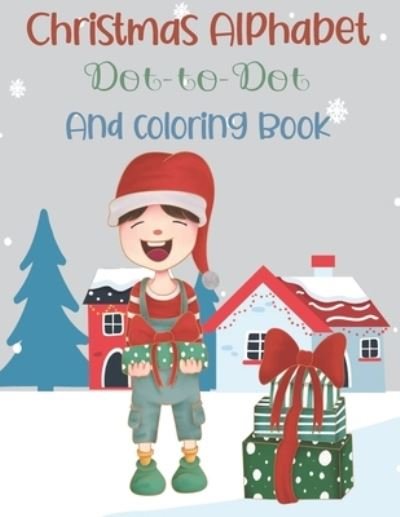 Cover for Lenoox Funny Dot-To-Dots · Christmas Alphabet Dot-to-Dot and coloring Book (Paperback Bog) (2020)