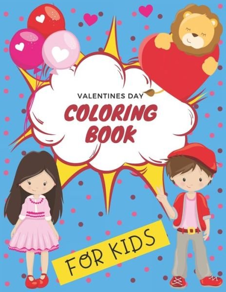 Cover for Bhabna Press House · Valentines day coloring book for kids (Paperback Bog) (2020)