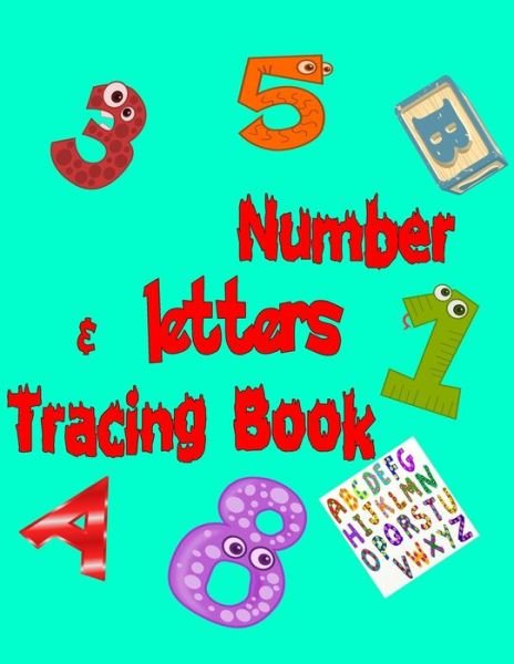 Cover for Yk Publisher · Number &amp; letters Tracing Book (Paperback Bog) (2020)