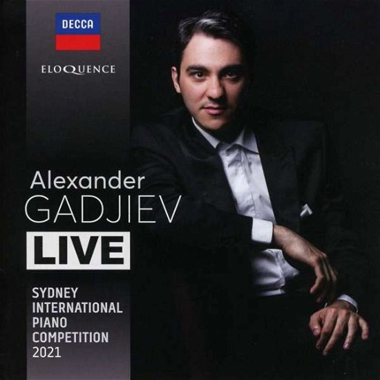 Cover for Alexander Gadjiev · Alexander Gadjiev - Live (CD) (2021)