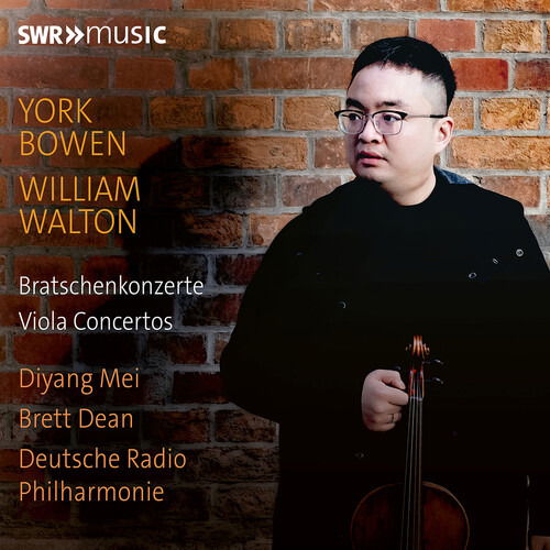 Cover for Bowen / Walton / Mei / Deutsche Radio Philharmonie · Viola Concertos (CD) (2024)