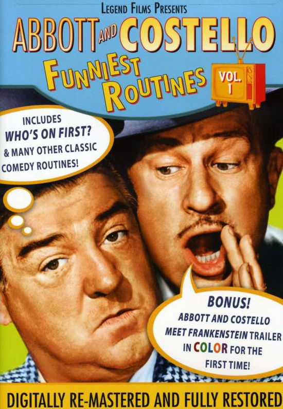 Cover for Abbott &amp; Costello: Funniest Routines 1 (DVD) (2007)