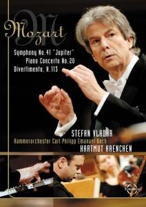 Cover for Mozart - Vladar - Haenchen · Symphony No 41 Jupiter Piano Concerto No 20 - Divertimento Kv 113 (DVD) (2006)