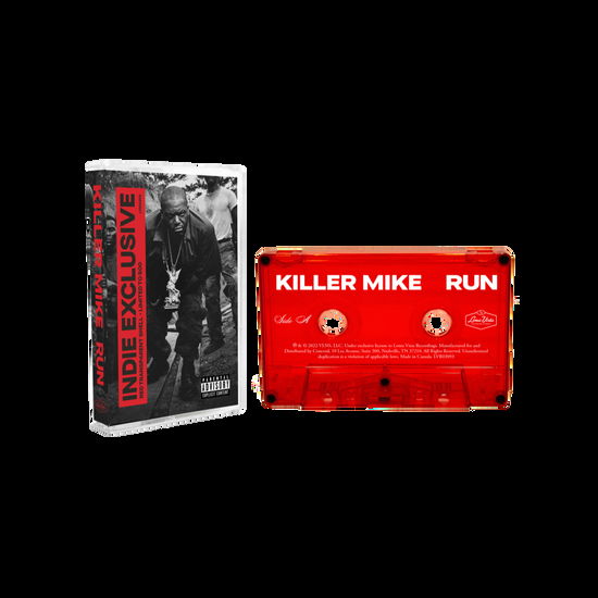 Cover for Killer Mike · Run (Transparent Red Cassette Single) (Indies) (Kaseta) (2022)