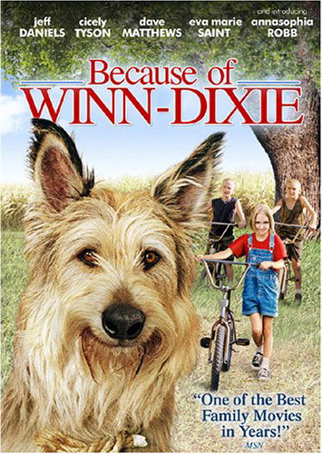 Cover for Because of Winn Dixie (DVD) (2023)