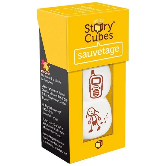 Cover for Rorys Story Cubes · Themaset Reddingen (Rescue) (Toys)