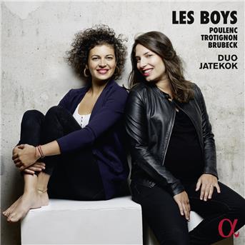 Les Boys - Piano Duos By Poulenc / Trotignon / Brubeck - Duo Jatekok - Musik - ALPHA - 3760014193880 - 16 februari 2018