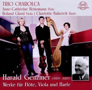 Works for Flute Viola Harp - Genzmer / Trio Charolca - Musik - THOROFON - 4003913125880 - 1 mars 2012