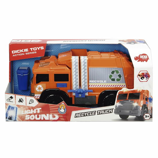 Dickie Toys - Action Series - Camion Ecologia Cm.30 Luci E Suoni - Dickie Toys - Merchandise - Dickie Spielzeug - 4006333049880 - September 1, 2019