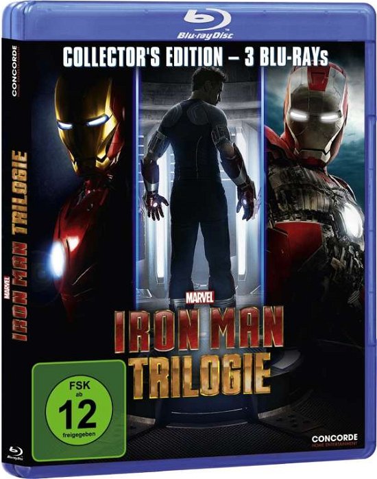 Cover for Robert Downey Jr. / Gwyneth Paltrow · Iron Man Trilogie-collectors Edition (Blu-ray) (2014)