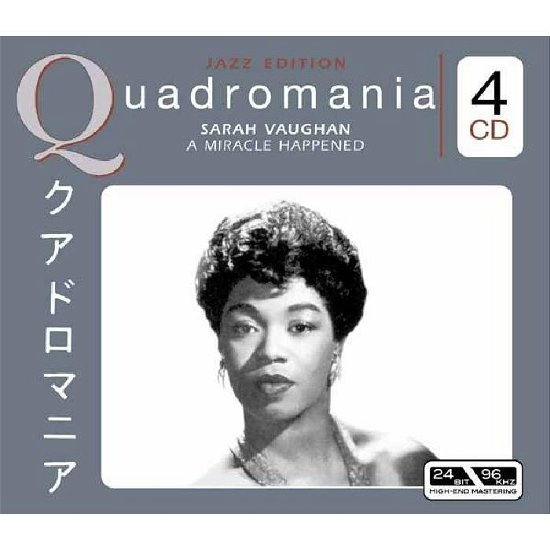 Cover for Sarah Vaughan · Quadromania (CD) [Box set] (2006)