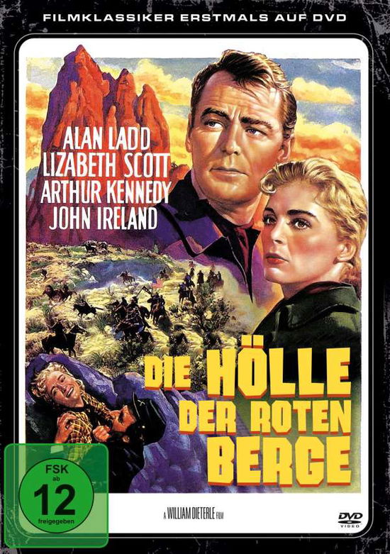 Cover for Alan Ladd · Die Hölle Der Roten Berge (DVD) (2017)