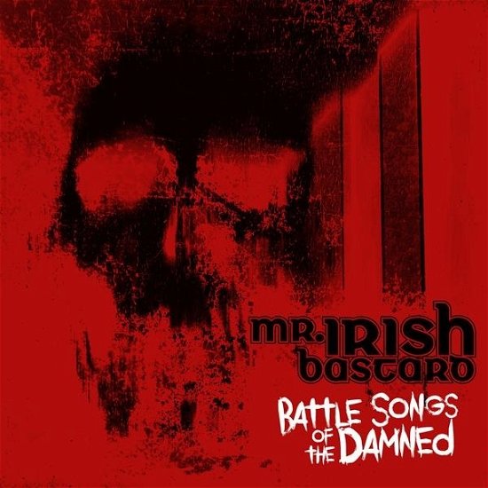 Cover for Mr. Irish Bastard · Battle Songs of the Damned (Transparent Red) (LP) (2024)