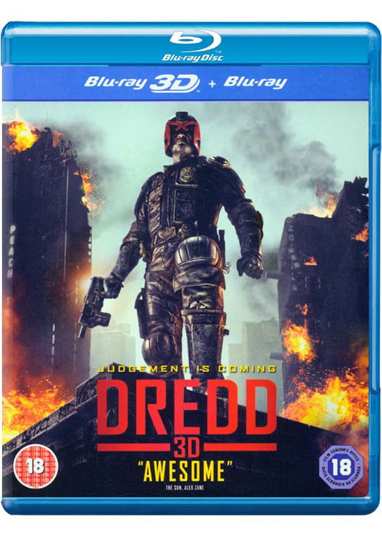 Cover for Pete Travis · Dredd 3D (Blu-Ray) (2013)