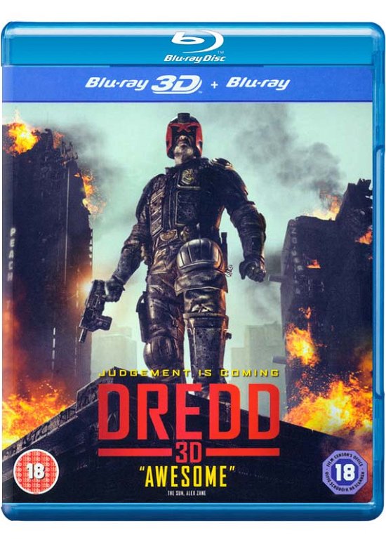 Cover for Pete Travis · Dredd 3D (Blu-ray) (2013)