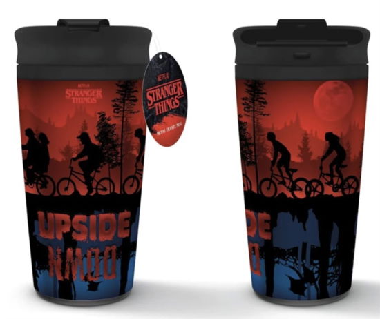 Cover for Stranger Things · Stranger Things 4 (Scene) Metal Travel Mug (Mug) (2024)